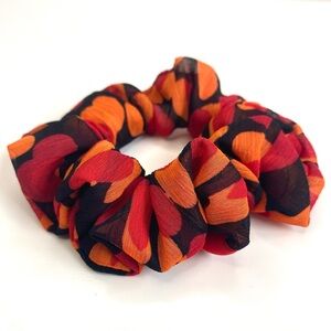 Multi color handmade hair Scrunchie
